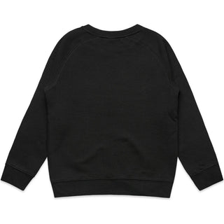 AS Colour 3031 Youth Supply Crew - Back View | color:Black|view:back
