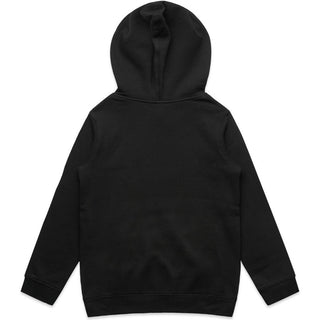 AS Colour 3033 Youth Supply Hood - Back View | color:Black|view:back