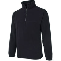 JB's Wear 3PH 1/2 Zip Polar - Side View | color:Navy|view:side