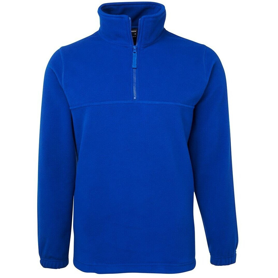 JB's Wear 3PH 1/2 Zip Polar - Front View | color:Royal|view:front