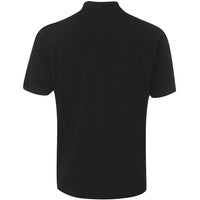 JB's Wear 210P 210 Pocket Polo - Back View | color:Black|view:back