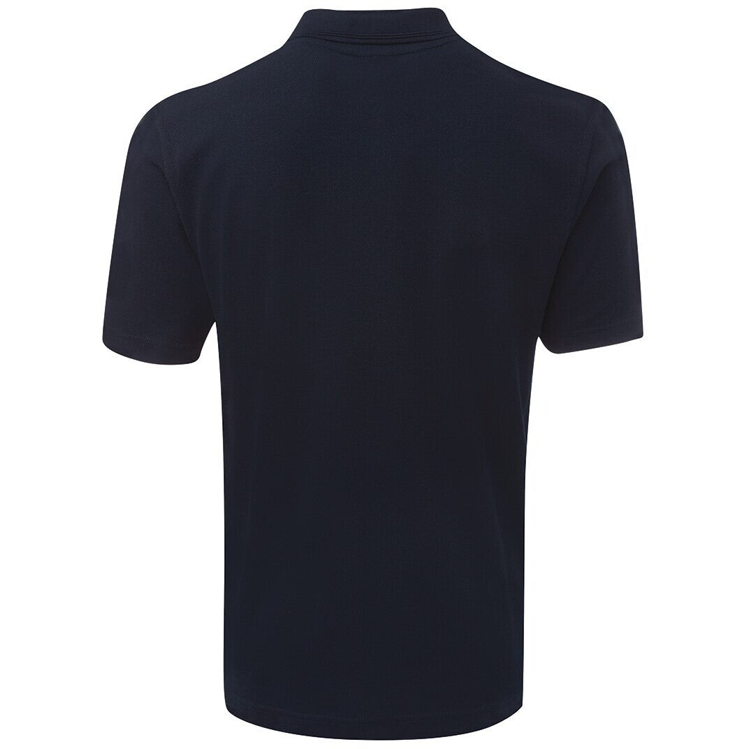 JB's Wear 210P 210 Pocket Polo - Back View | color:Navy|view:back
