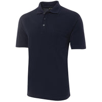 JB's Wear 210P 210 Pocket Polo - Side View | color:Navy|view:side