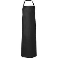 JB's Wear 5AVL 300gsm Vinyl 90x120 Apron - Front View | color:Black|view:front