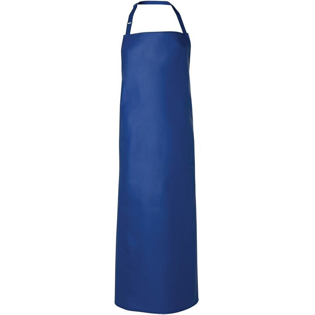 JB's Wear 5AVL 300gsm Vinyl 90x120 Apron - Front View | color:Royal|view:front