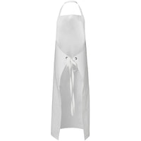 JB's Wear 5AVL 300gsm Vinyl 90x120 Apron - Back View | color:White|view:back