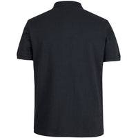JB's Wear 2PCS 320g Popcorn Cotton Polo - Back View | color:Black|view:back