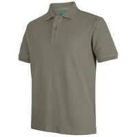 JB's Wear 2PCS 320g Popcorn Cotton Polo - Side View | color:Slate|view:side