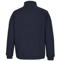 JB's Wear 6CHF 350 Premium Trade 1/2 Zip Fleece - Back View | color:Navy/Navy|view:back