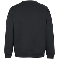 JB's Wear 6CCF 350 Premium Trade Crew Neck Fleece - Back View | color:Black/Black|view:back