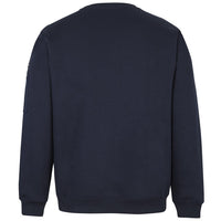 JB's Wear 6CCF 350 Premium Trade Crew Neck Fleece - Back View | color:Navy/Navy|view:back