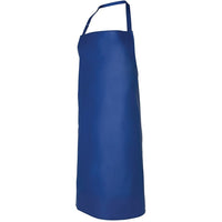 JB's Wear 5AVBI 490gsm Vinyl 60x90 Bib Apron - Side View | color:Royal|view:side