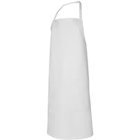 JB's Wear 5AVBI 490gsm Vinyl 60x90 Bib Apron - Side View | color:White|view:side