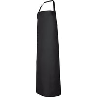 JB's Wear 5AV 490gsm Vinyl 90x120 Apron - Side View | color:Black|view:side