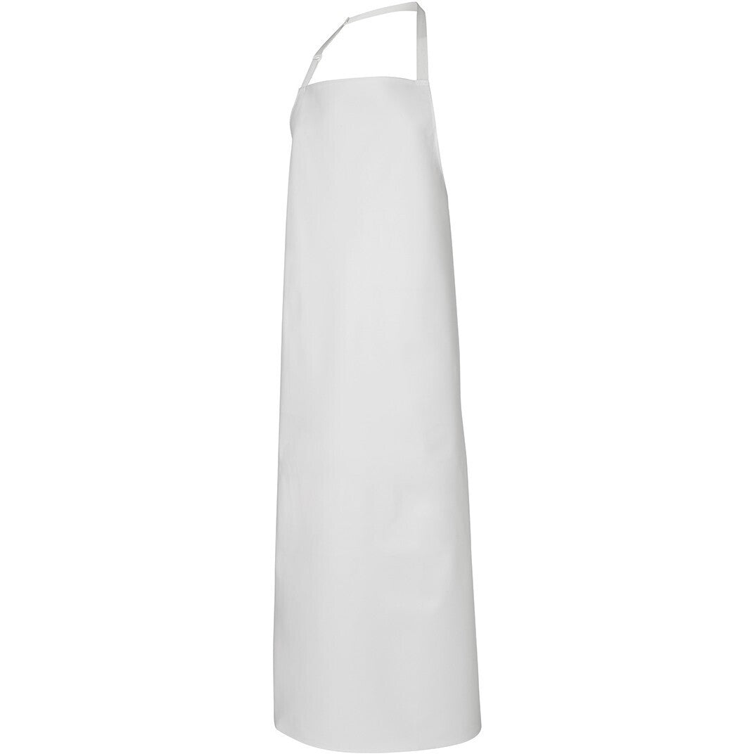 JB's Wear 5AV 490gsm Vinyl 90x120 Apron - Side View | color:White|view:side