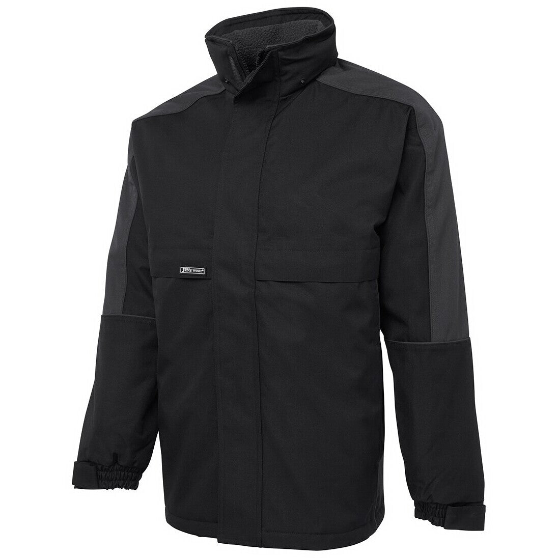 JB's Wear 6ATJ A.T. Jacket - Side View | color:Black/Charcoal|view:side