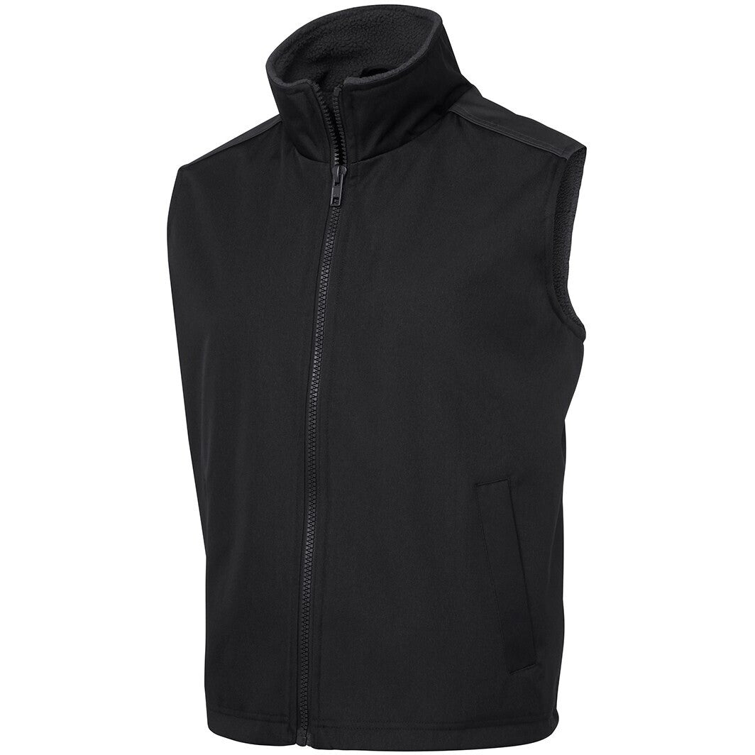 JB's Wear 6ATV A.T. Vest - Side View | color:Black/Charcoal|view:side
