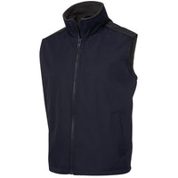 JB's Wear 6ATV A.T. Vest - Side View | color:Navy/Charcoal|view:side