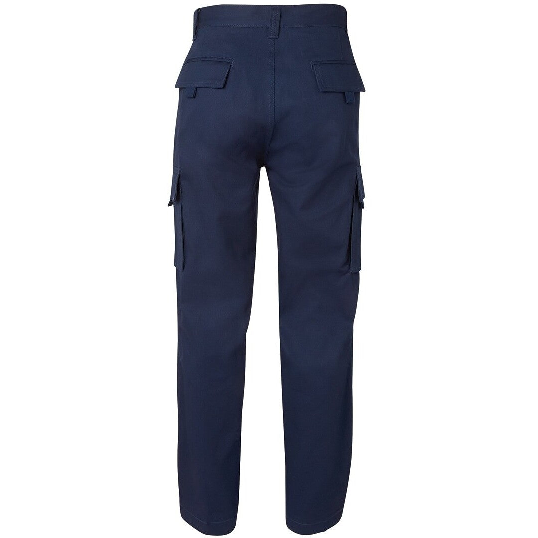 JB's Wear 6MP Adults and Kids Mercerised Work Cargo Pant - Back View | color:Navy|view:back