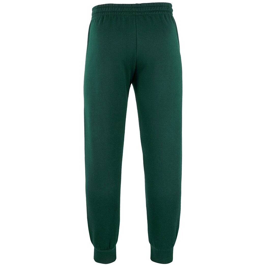 JB's Wear 3PFC Adults & Kids Cuffed Track Pant - Back View | color:Bottle|view:back