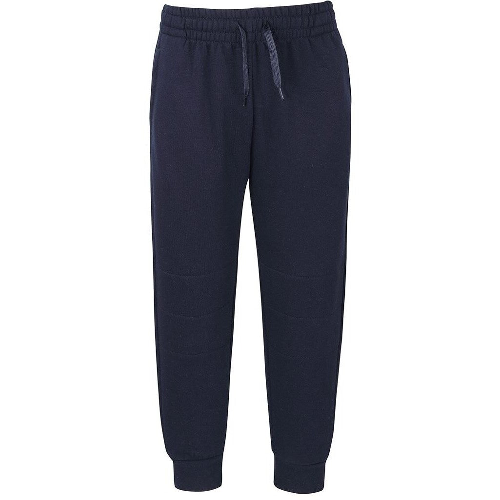 JB's Wear 3PFC Adults & Kids Cuffed Track Pant - Front View | color:Navy|view:front