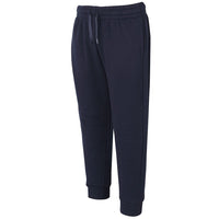 JB's Wear 3PFC Adults & Kids Cuffed Track Pant - Side View | color:Navy|view:side