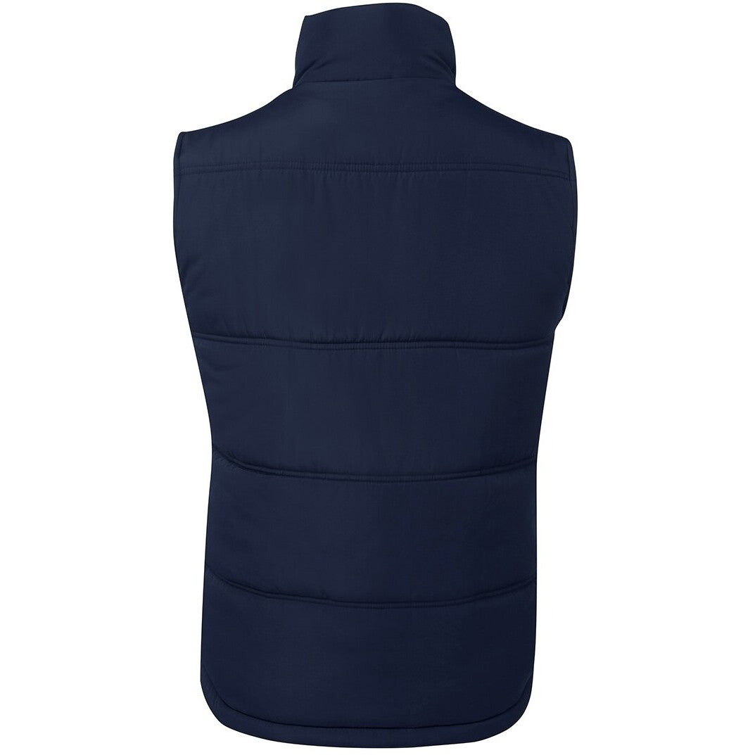JB's Wear 3ADV Adventure Puffer Vest - Back View | color:Navy/Grey|view:back