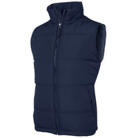 JB's Wear 3ADV Adventure Puffer Vest - Side View | color:Navy/Grey|view:side