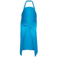 JB's Wear 5A Apron With Pocket - Back View | color:Aqua|view:back