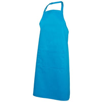 JB's Wear 5A Apron With Pocket - Side View | color:Aqua|view:side