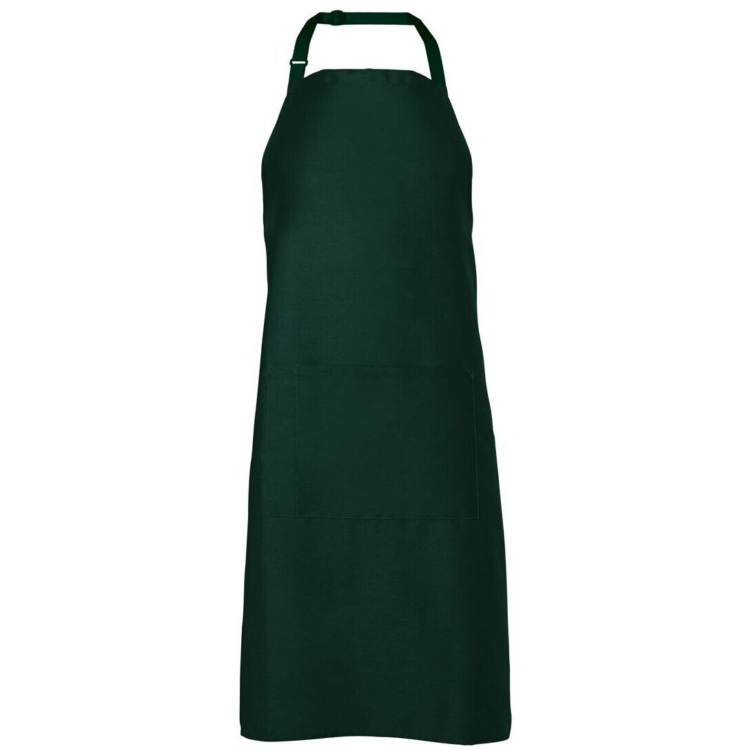 JB's Wear 5A Apron With Pocket - Front View | color:Bottle|view:front
