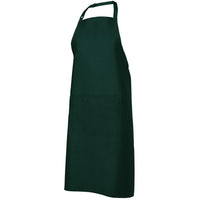 JB's Wear 5A Apron With Pocket - Side View | color:Bottle|view:side
