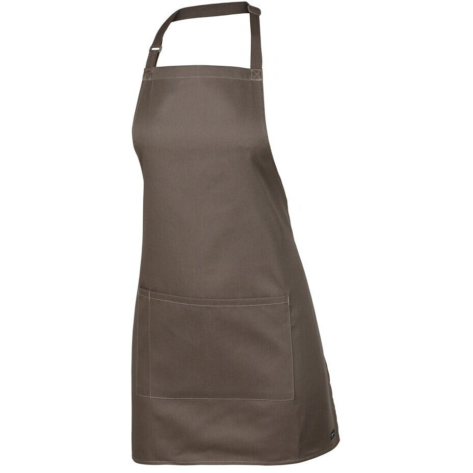 JB's Wear 5A Apron With Pocket - Side View | color:Latte|view:side