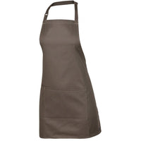 JB's Wear 5A Apron With Pocket - Side View | color:Latte|view:side
