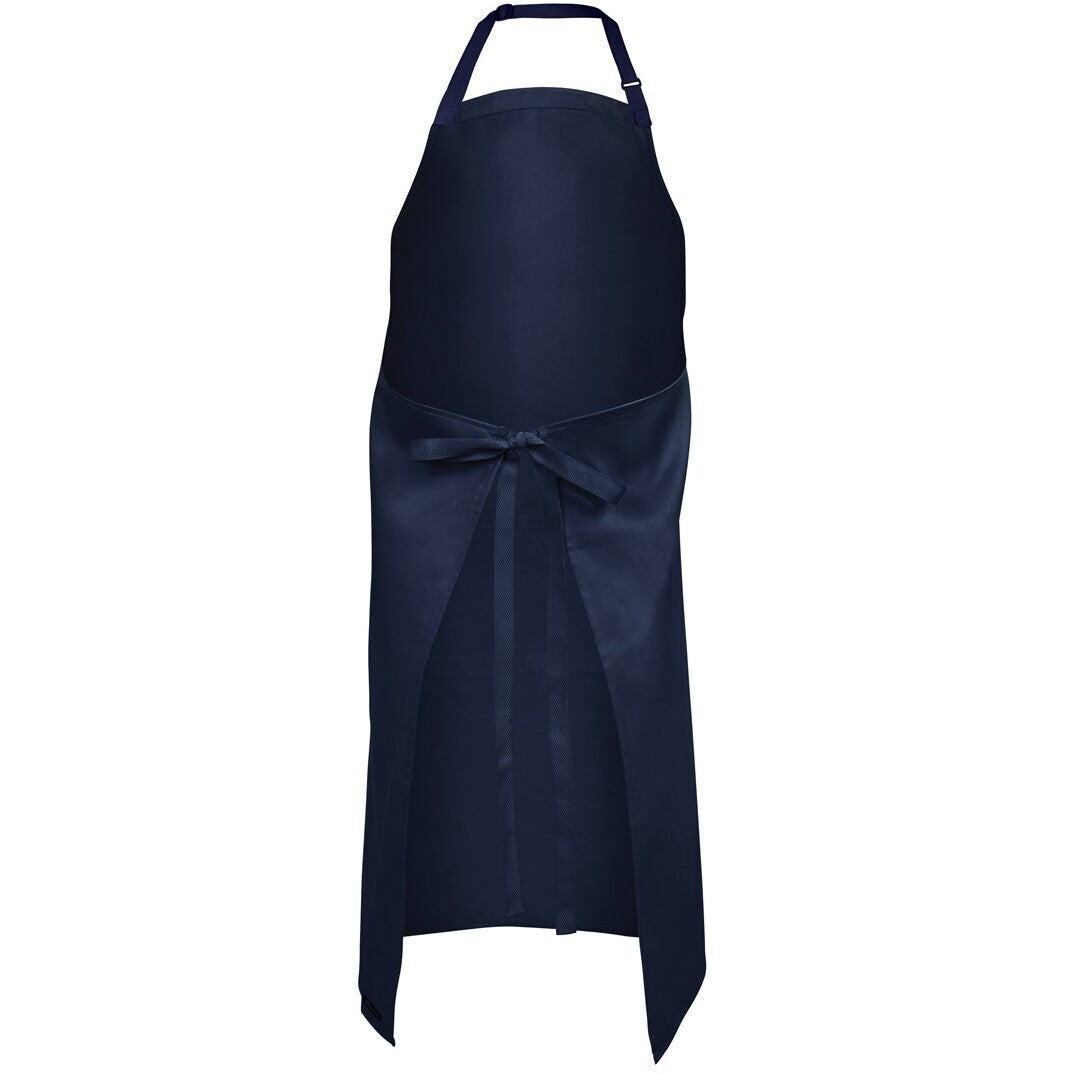JB's Wear 5A Apron With Pocket - Back View | color:Navy|view:back