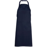 JB's Wear 5A Apron With Pocket - Front View | color:Navy|view:front