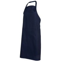 JB's Wear 5A Apron With Pocket - Side View | color:Navy|view:side