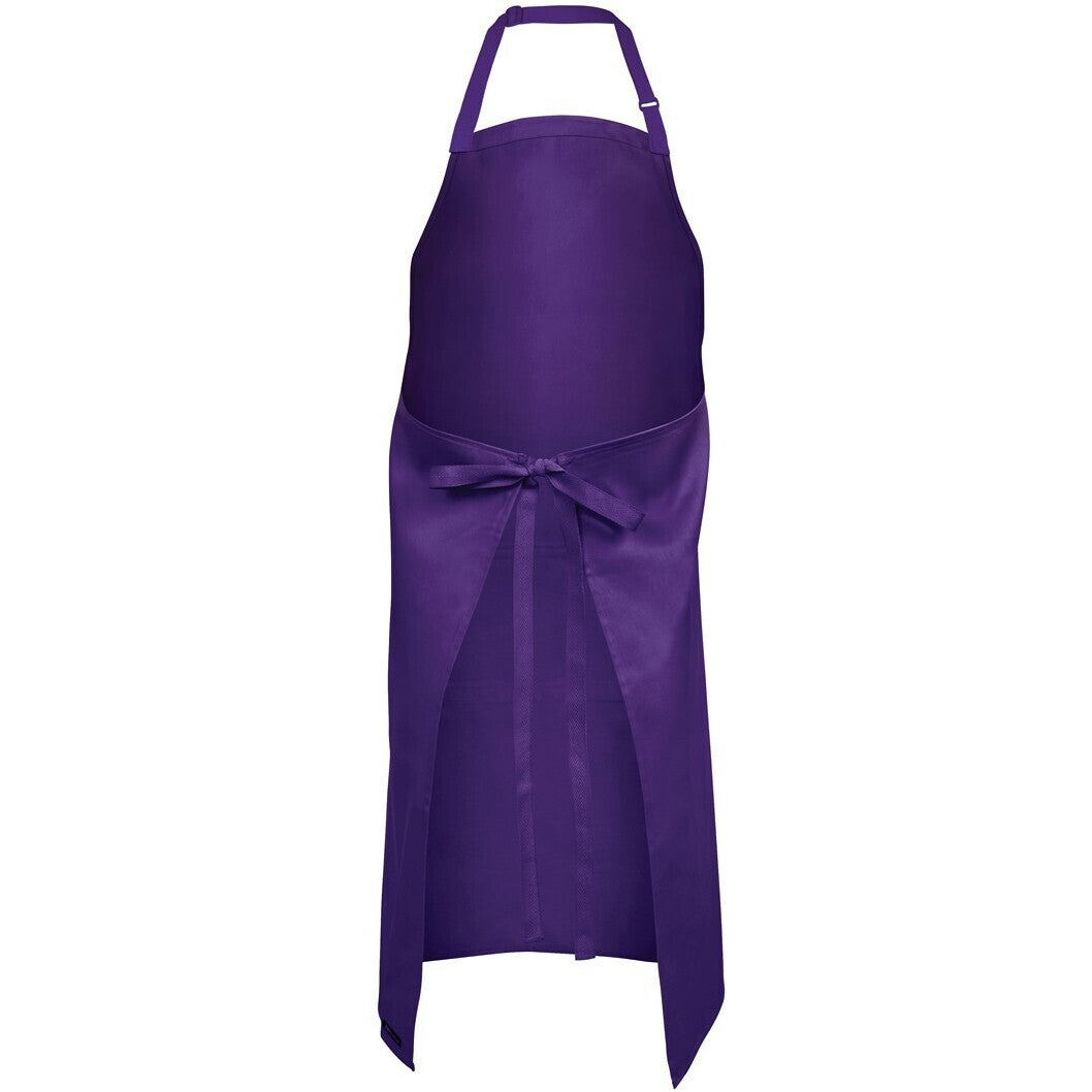 JB's Wear 5A Apron With Pocket - Back View | color:Purple|view:back