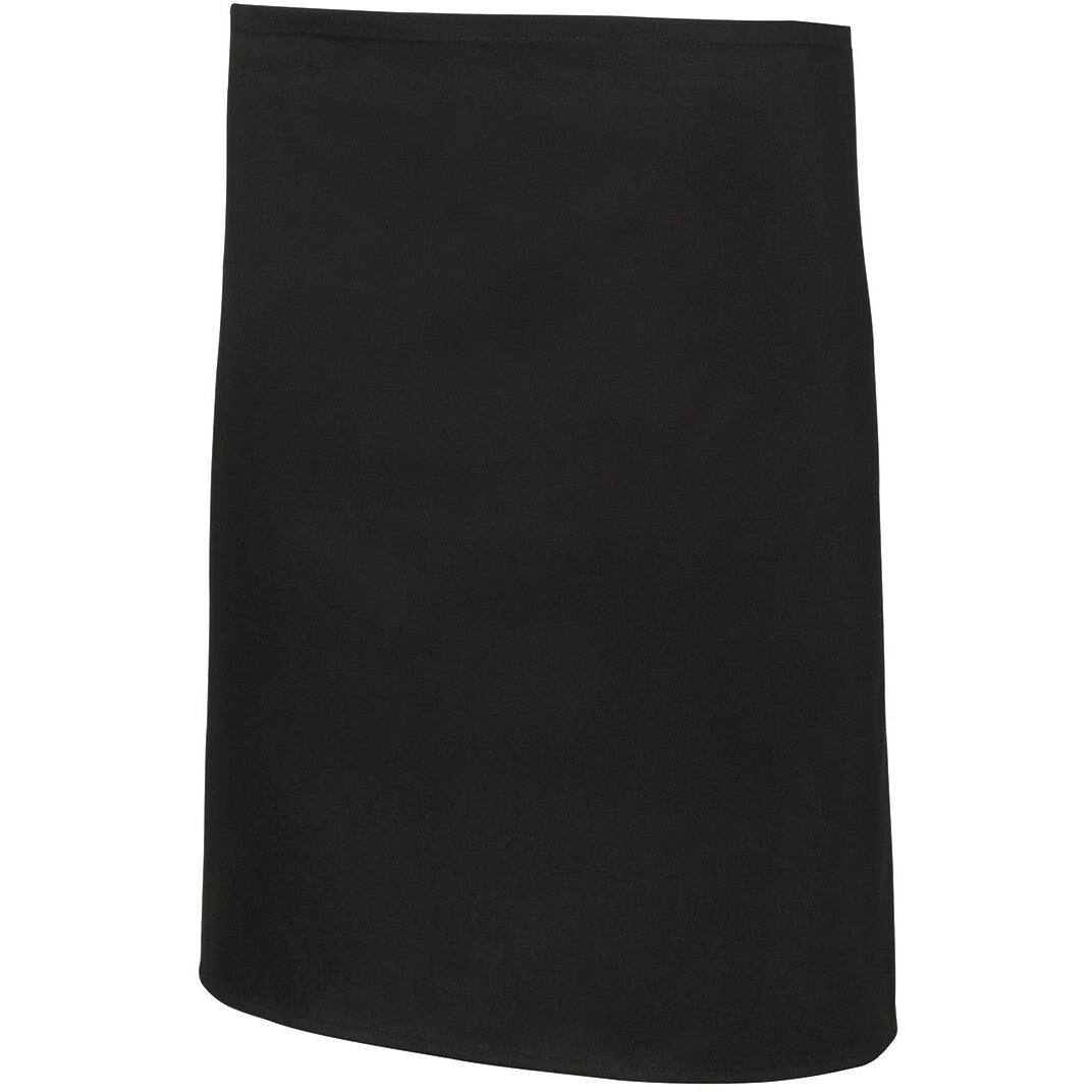 JB's Wear 5PC Apron Without Pocket - Side View | color:Black|view:side