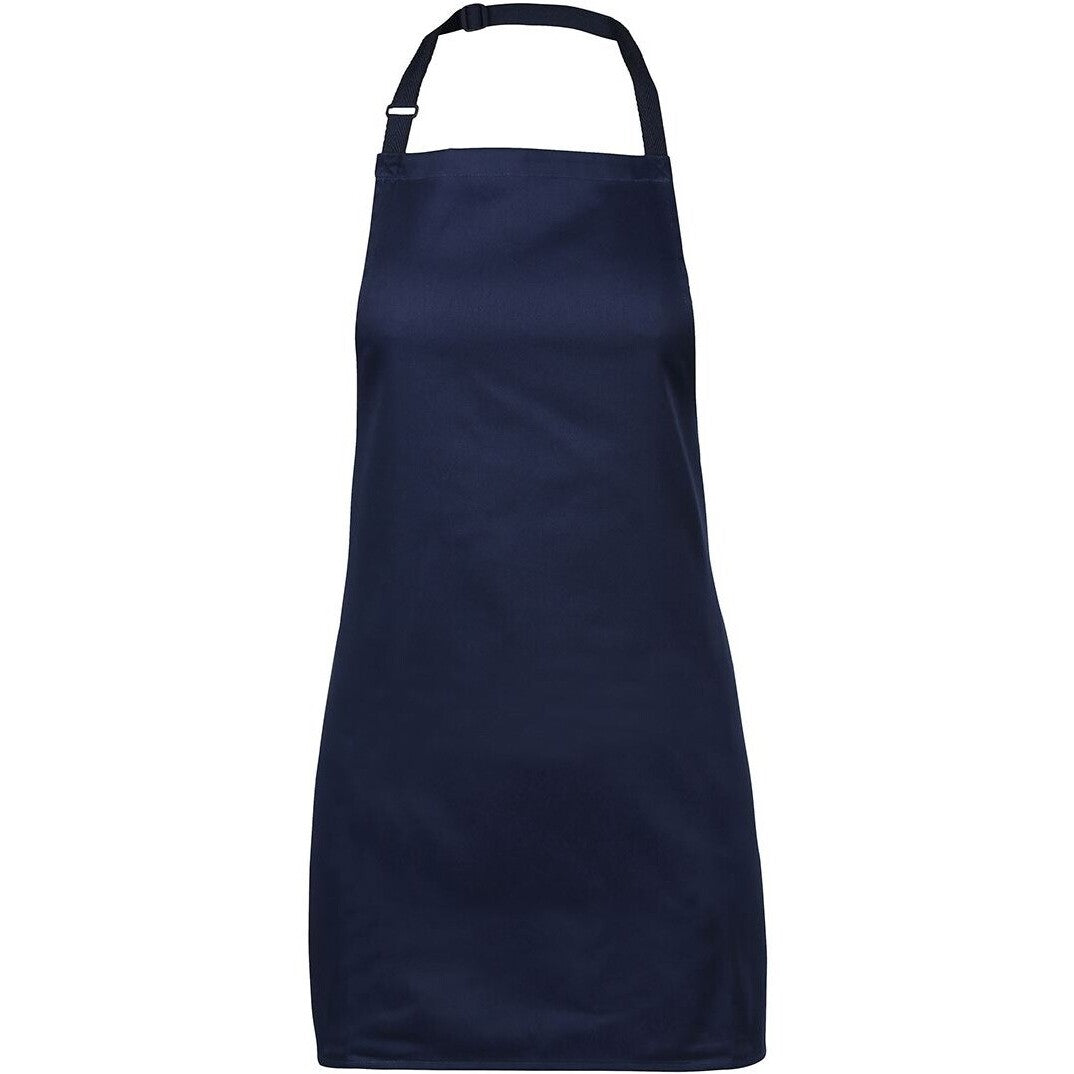 JB's Wear 5PC Apron Without Pocket - Front View | color:Navy|view:front