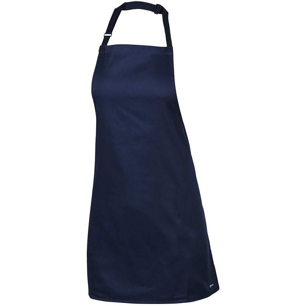 JB's Wear 5PC Apron Without Pocket - Side View | color:Navy|view:side