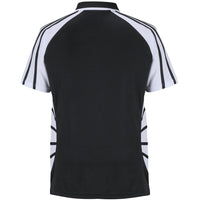 JB's Wear 7APS Arachnid Polo - Back View | color:Black/White|view:back