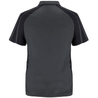 JB's Wear 7APS Arachnid Polo - Back View | color:Gunmetal/Black|view:back
