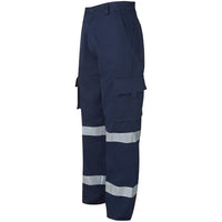 JB's Wear 6QTP Bio-Motion Lightweight Pant with Reflective Tape - Side View | color:Navy|view:side