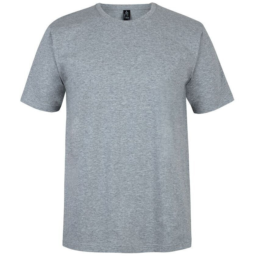 JB's Wear 1JT Bobbin Tee - Front View | color:13% Marle|view:front