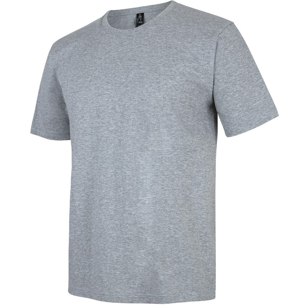 JB's Wear 1JT Bobbin Tee - Side View | color:13% Marle|view:side