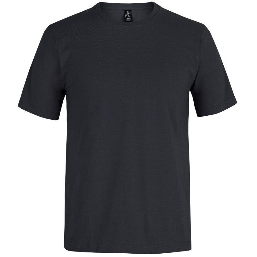 JB's Wear 1JT Bobbin Tee - Front View | color:Black|view:front