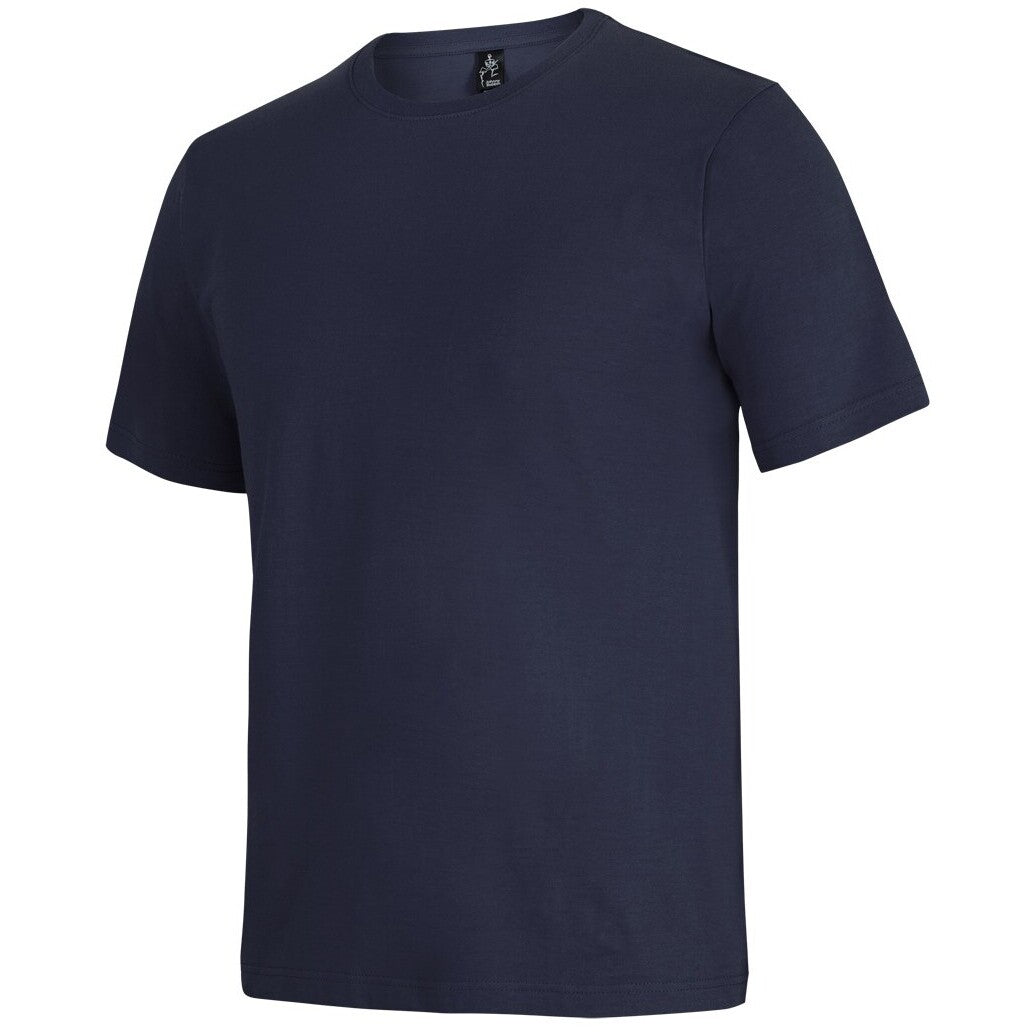 JB's Wear 1JT Bobbin Tee - Side View | color:Navy|view:side