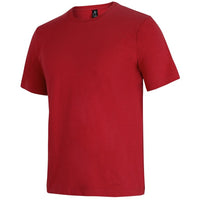 JB's Wear 1JT Bobbin Tee - Side View | color:Red|view:side