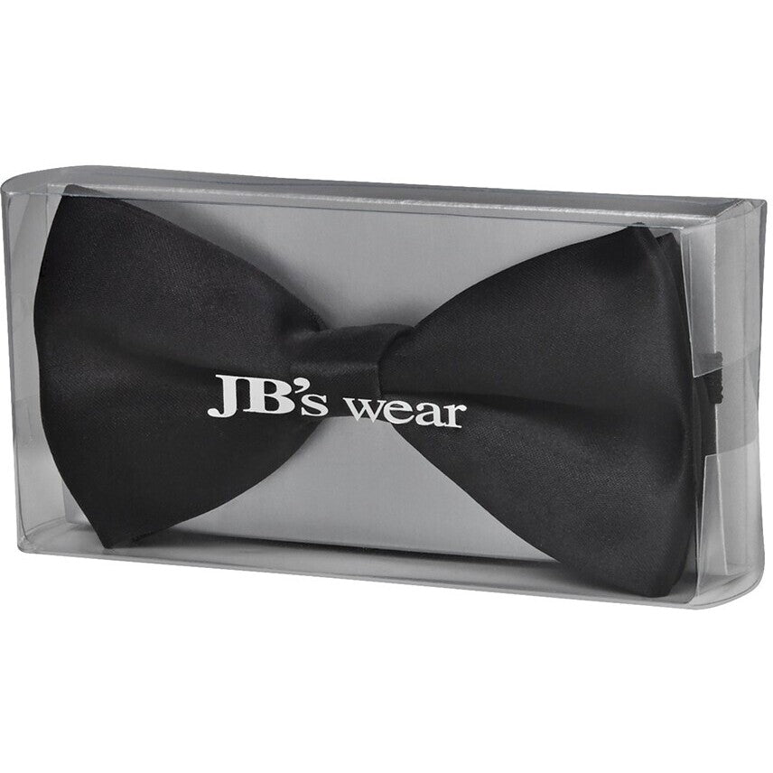 JB's Wear 5TBO Bow Tie & Polka Dot Bow Tie - Back View | color:Black|view:back